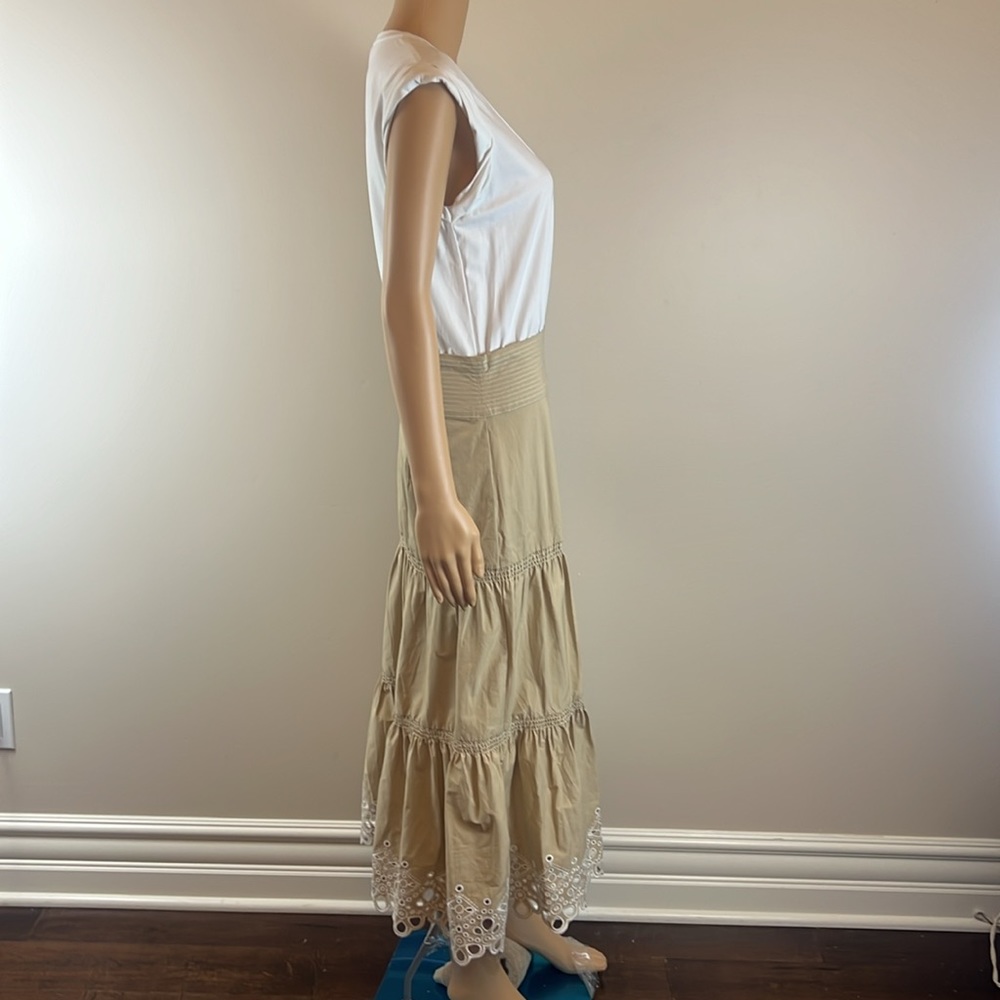 Veronica Beard Amaia Eyelet Combo Dress NWT - Picture 7 of 9